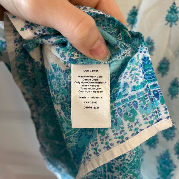 Talbots Cotton Womens Top- xsmall - Picture 5 of 5